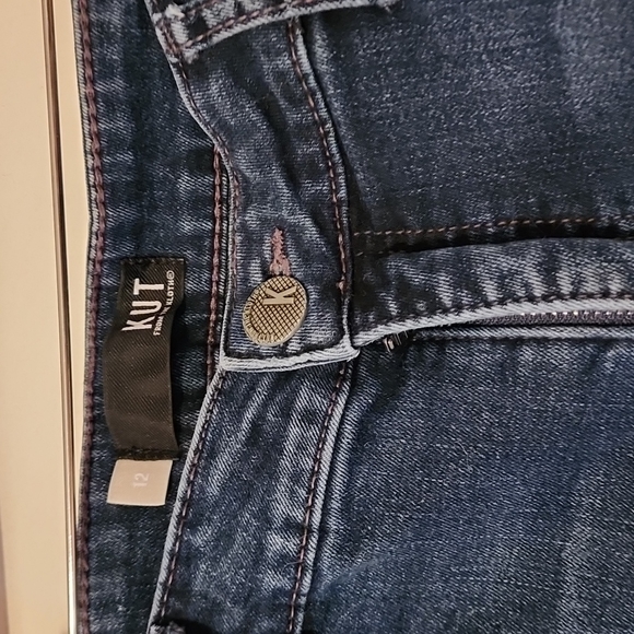 Kut from the kloth straight leg jeans, size 12 - Picture 2 of 4